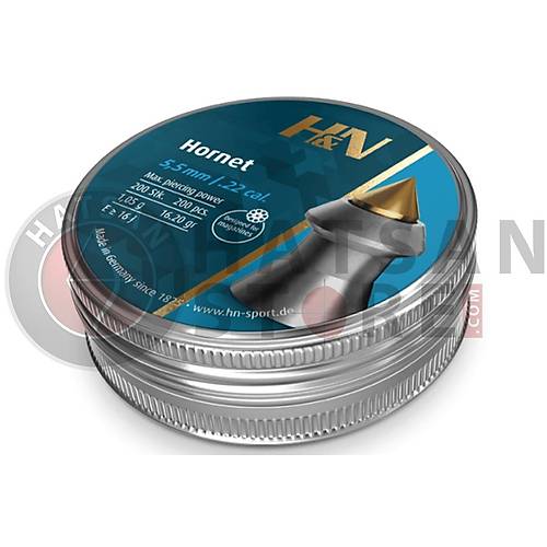 H&N Hornet 5,5 mm Haval Tfek Samas (16,20 Grain - 200 Adet)