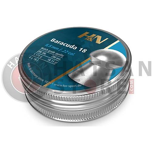 H&N Baracuda 18 5,52 mm Haval Tfek Samas (18,13 Grain - 200 Adet)