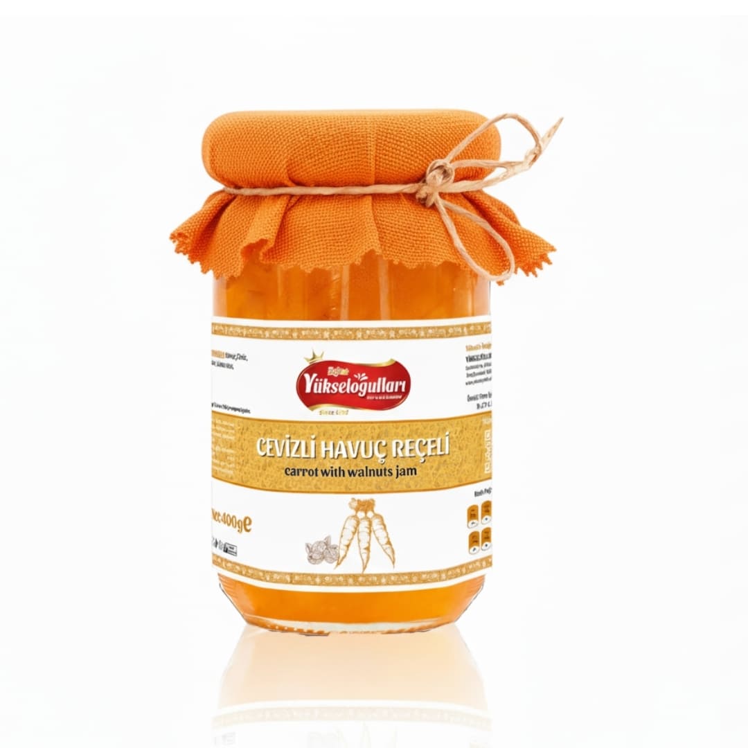 Yükseloğulları Cevizli Havuç Reçeli 400 g