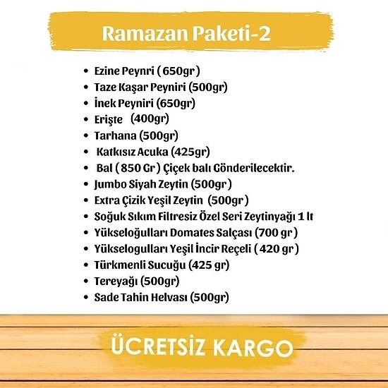 Ramazan Paketi -2