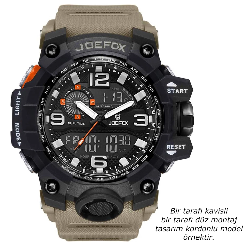 Joefox Saat Kordonu Kavisli Montaj
