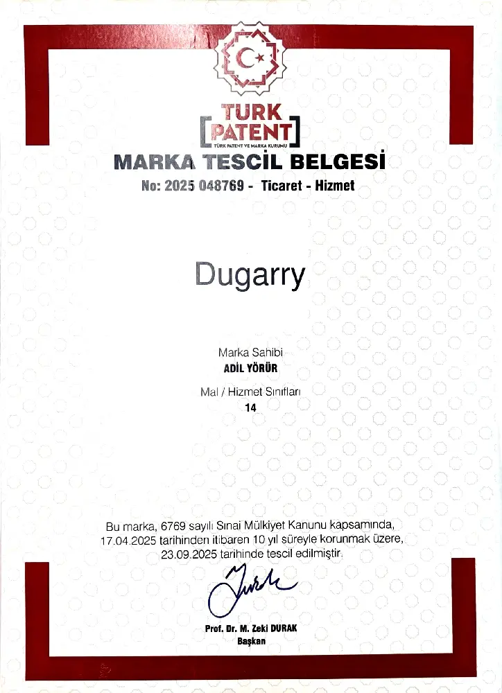 Dugarry Marka Tescili