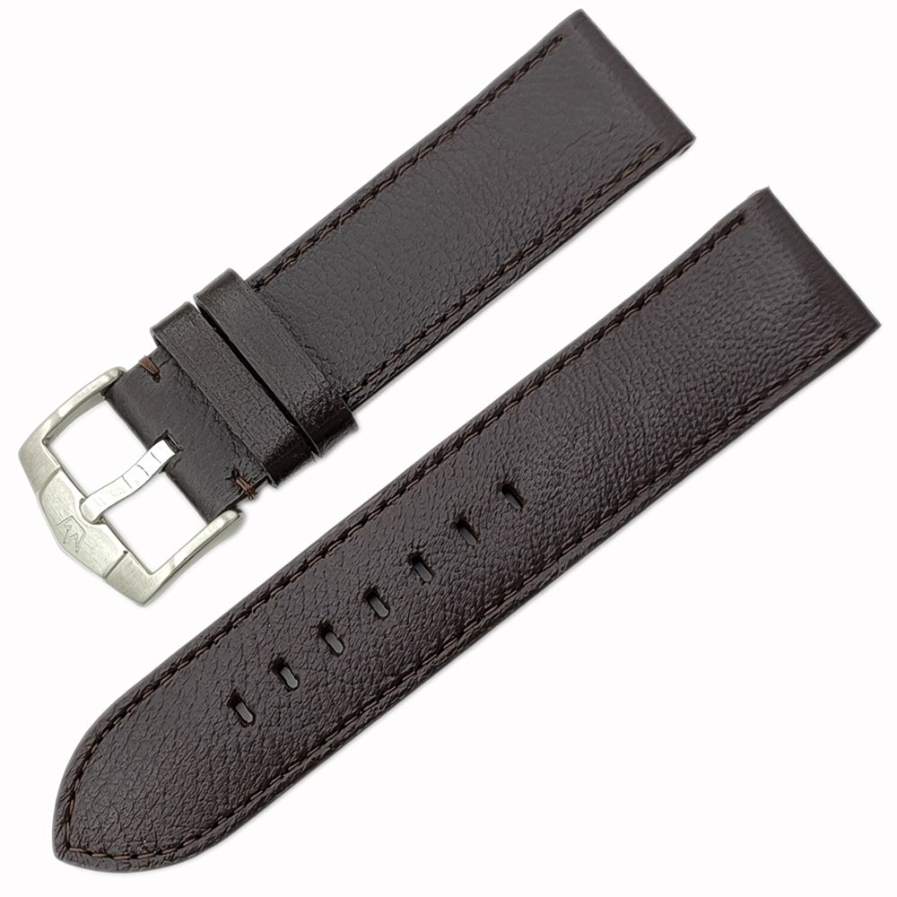 ZRC Lamb Brown Hakiki Deri Saat Kordonu  22mm  Kahverengi