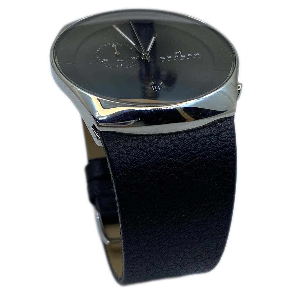 Skagen - SKW6070 Hakiki Deri Saat Kayışı | Özel El Yapımı Üretim