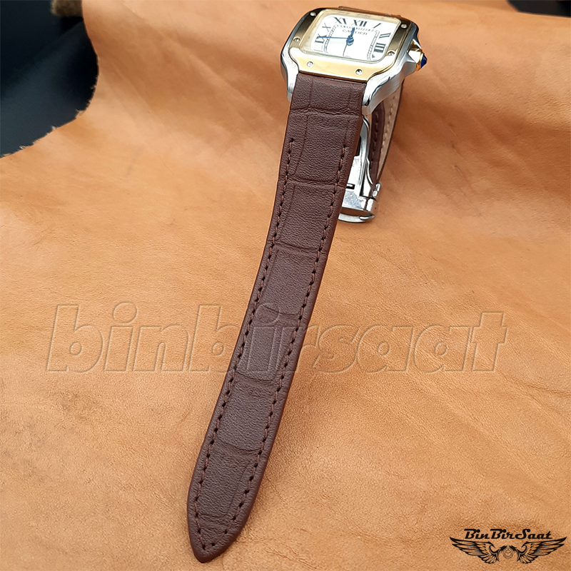 Cartier 3241983 Hakiki Deri Saat Kay zel El Yap m retim