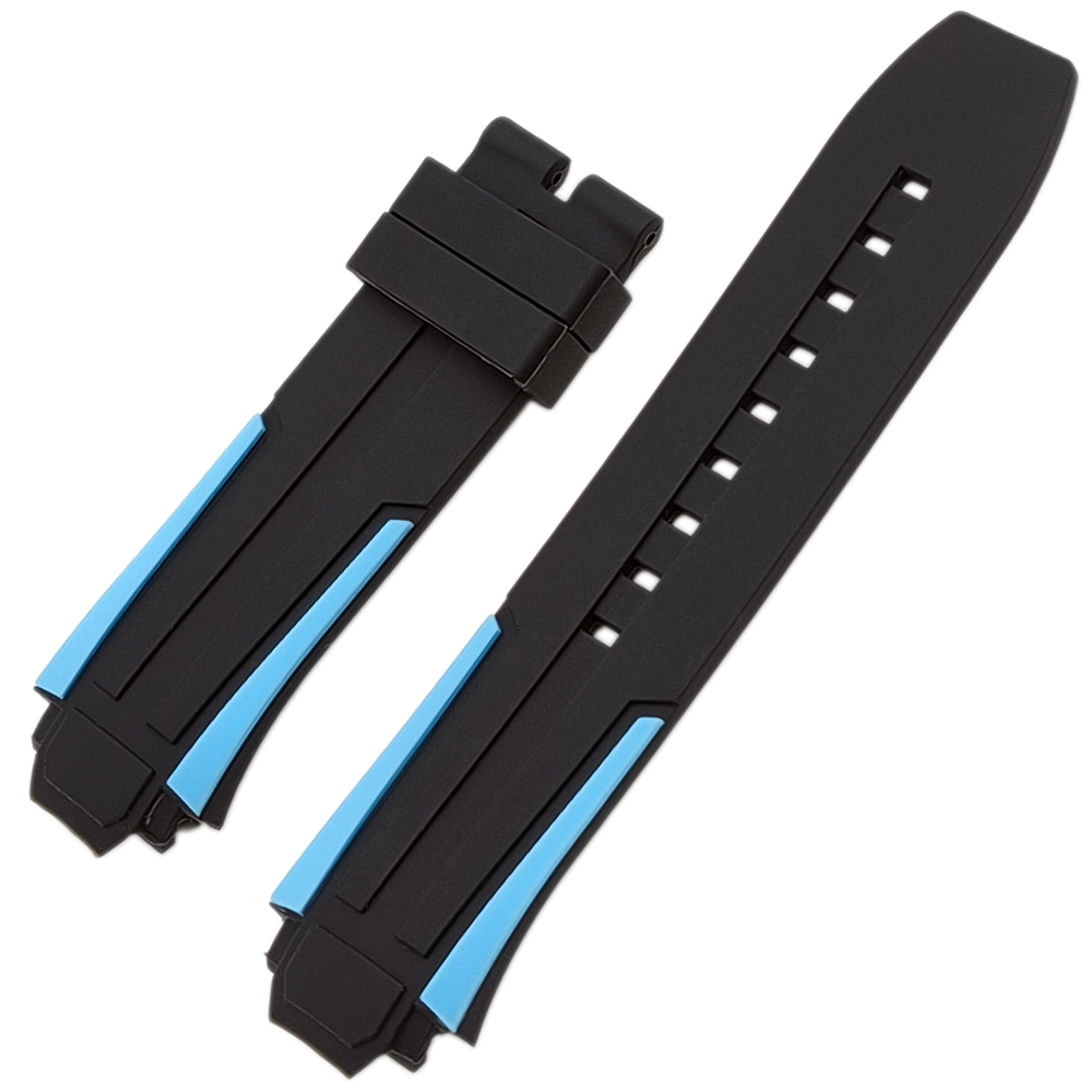 Tissot 1853 T-Sports T111.417 Uyumlu Bombeli Silikon Saat Kordonu  25mm