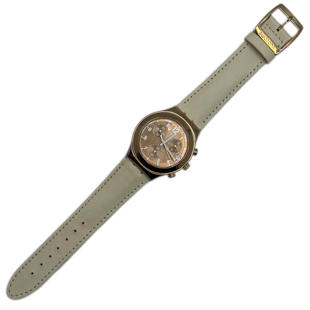Swatch - ESSENTIAL - YCG416 Hakiki Deri Saat Kayışı | Özel El Yapımı Üretim