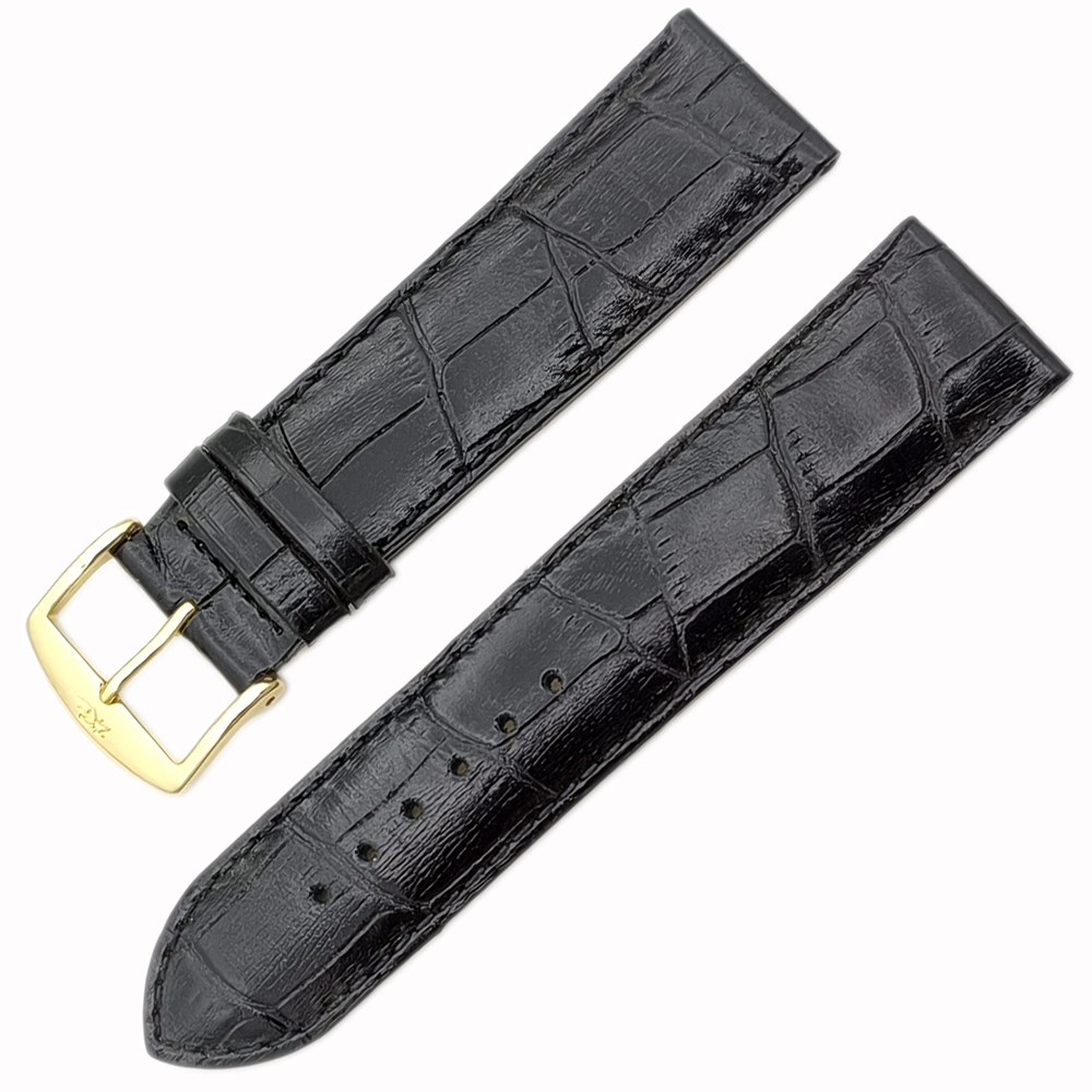 ZRC Croco Grain Bioconfort Saat Kayışı  22mm  Hakiki Deri