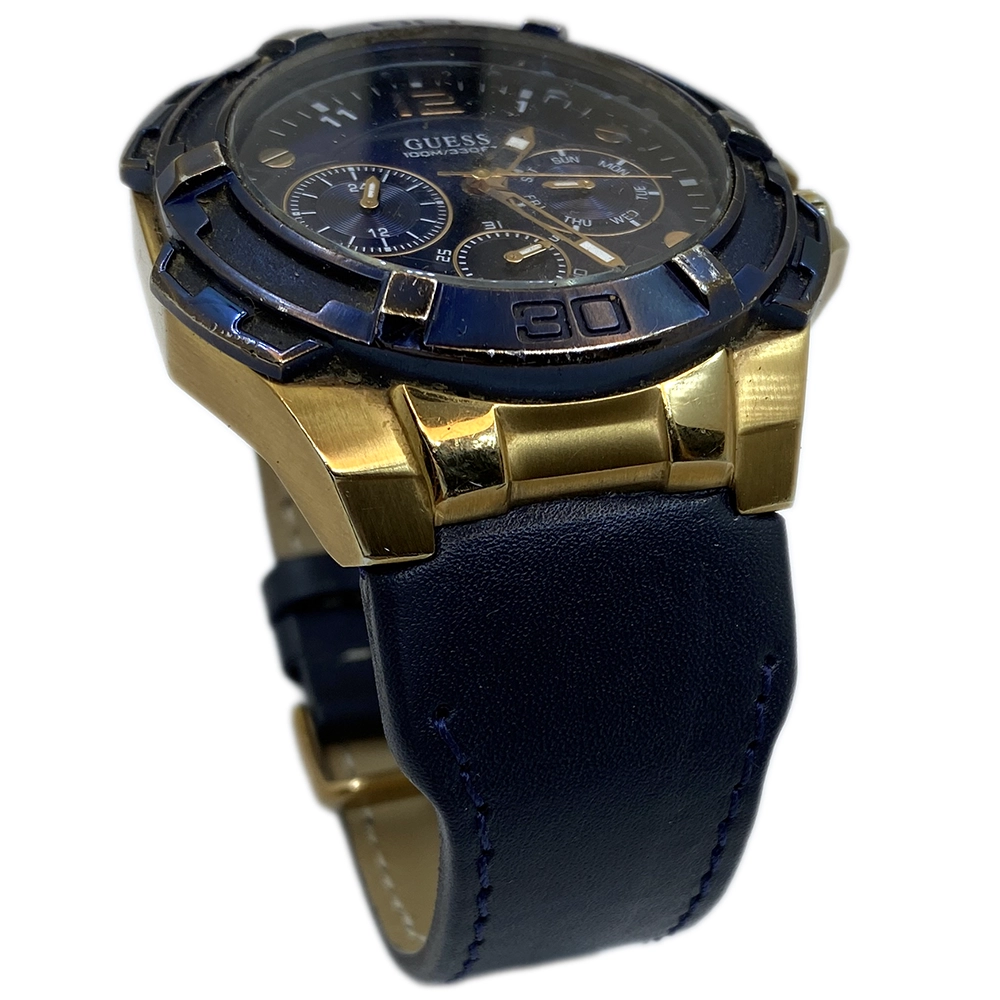 Guess - W1254G3 Hakiki Deri Saat Kayışı | Özel El Yapımı Üretim