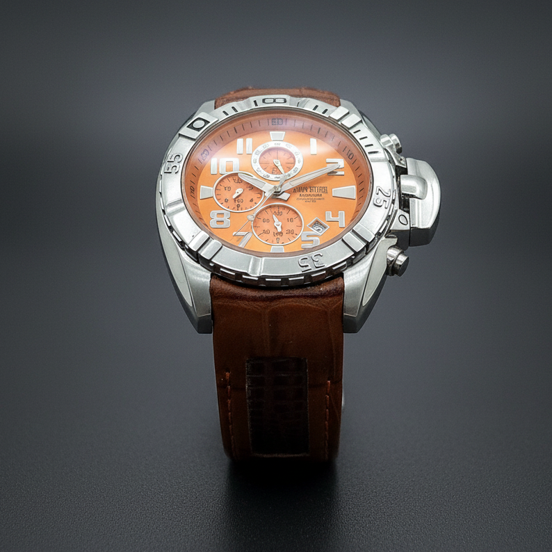 Champion Daytona - C3042 Hakiki Deri Saat Kayışı Özel El Yapımı Üretim (Saatinizi Göndermeniz Gerekli)