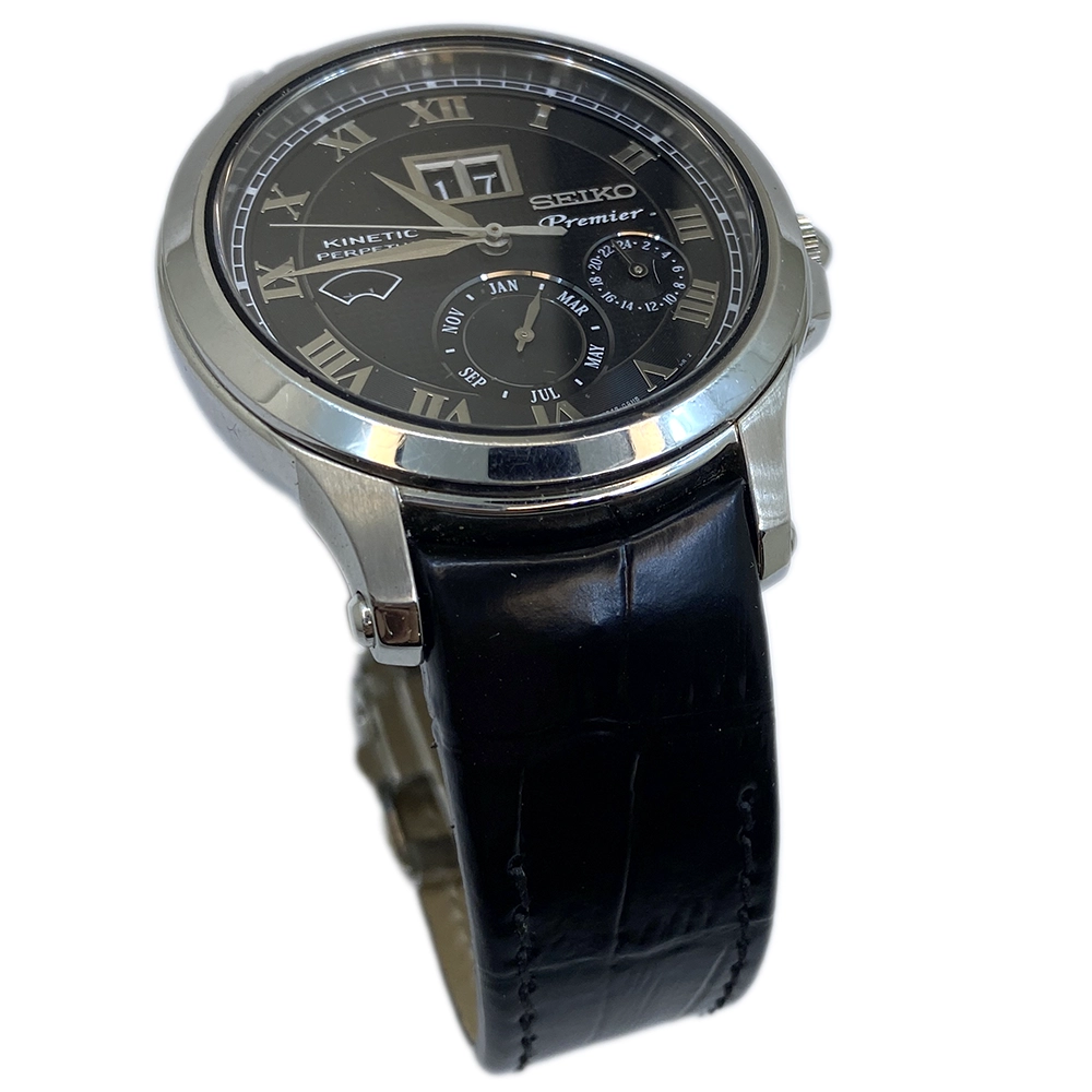 Seiko - 7D48-0AG0 Hakiki Deri Saat Kayışı | Özel El Yapımı Üretim