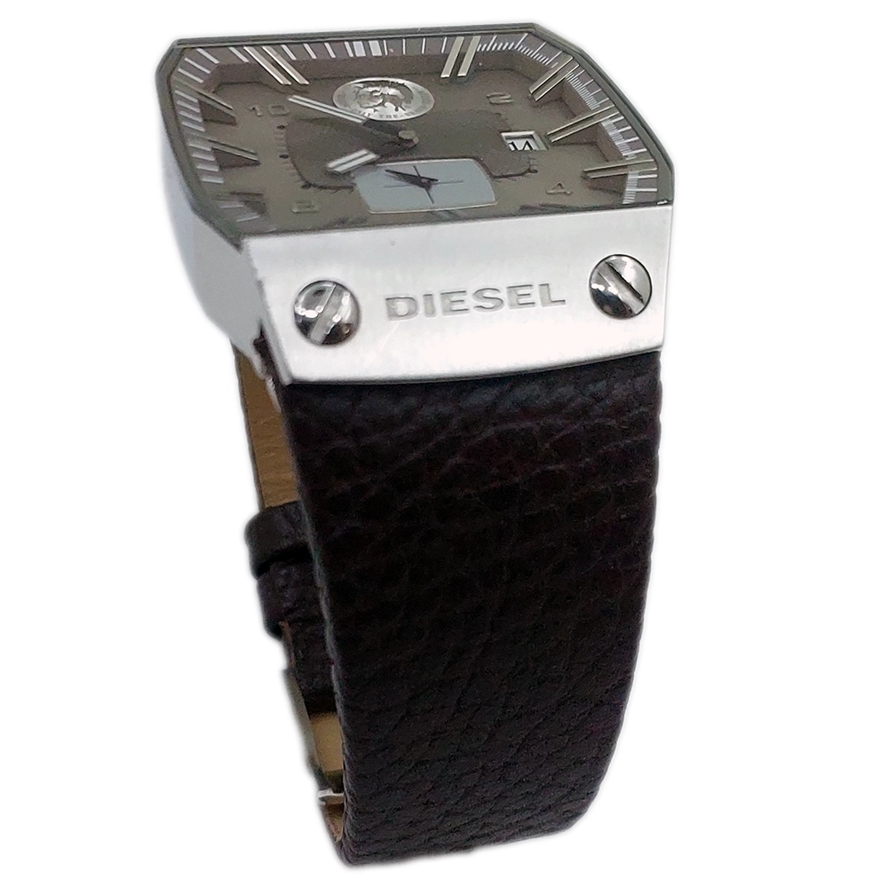 Diesel - DZ9026 Hakiki Deri Saat Kayışı | Özel El Yapımı Üretim