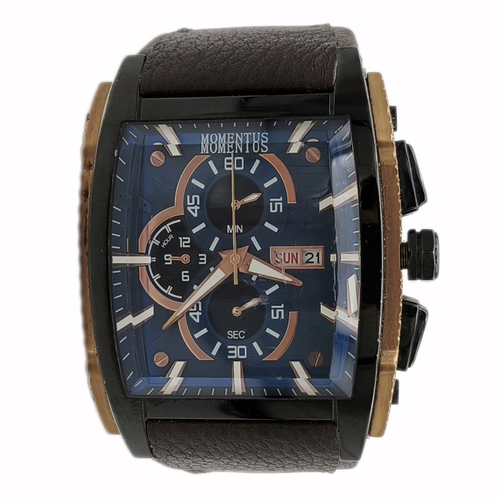 Momentus TM262 Hakiki Deri Saat Kayışı Özel El Yapımı Üretim