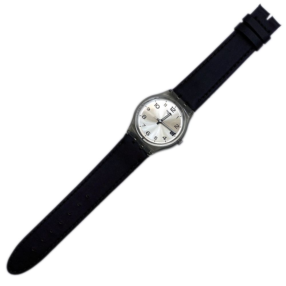 Swatch - GM416B Hakiki Deri Saat Kayışı | Özel El Yapımı Üretim