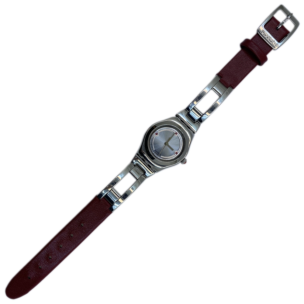 Swatch - AYSS161 Hakiki Deri Saat Kayışı | Özel El Yapımı Üretim