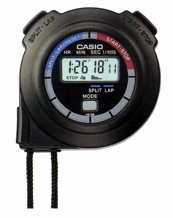 CASIO HS-3V-1BRDT KRONOMETRE