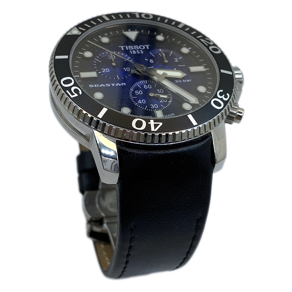 Tissot - T120417A Hakiki Deri Saat Kayışı | Özel El Yapımı Üretim