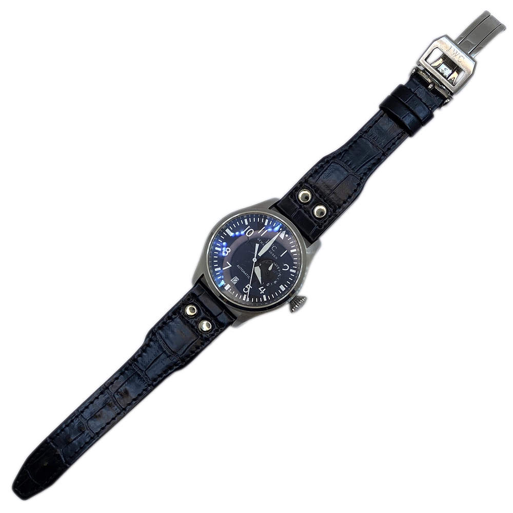 IWC - 801963 Hakiki Deri Saat Kayışı | Özel El Yapımı Üretim