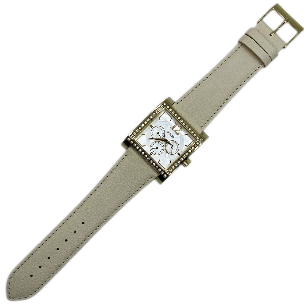 Guess - W11127L1 Hakiki Deri Saat Kayışı | Özel El Yapımı Üretim