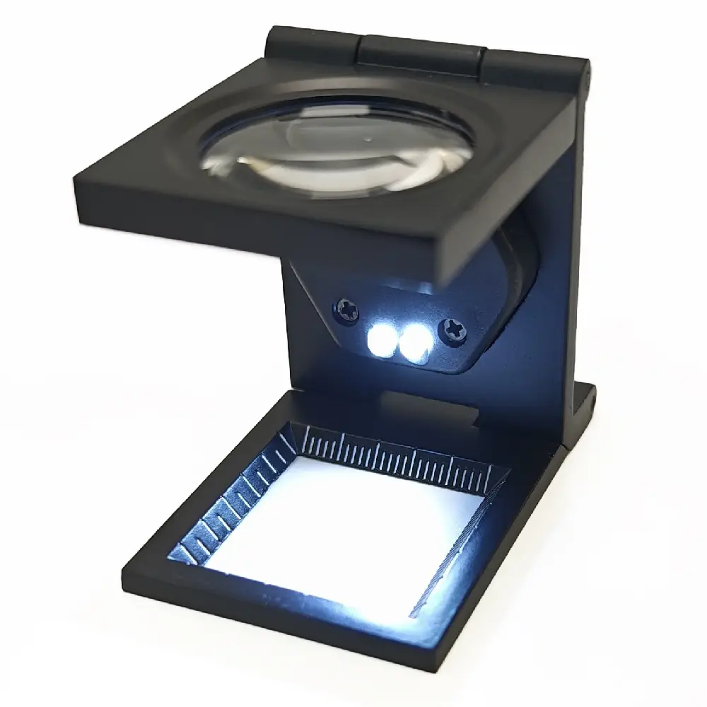 Profesyonel Katlanabilir LED Işıklı Büyüteç