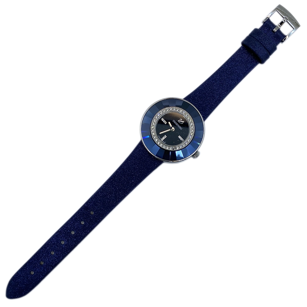 Swarovski - 5080508 Hakiki Deri Saat Kayışı | Özel El Yapımı Üretim