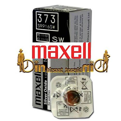 MAXELL 373 SR916SW 10 LU Saat Pili