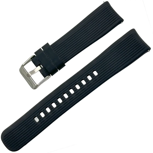 Samsung Galaxy, Active 2 3 Gear Uyumlu A Kalite Saat Kordonu Rubber Silikon 20mm