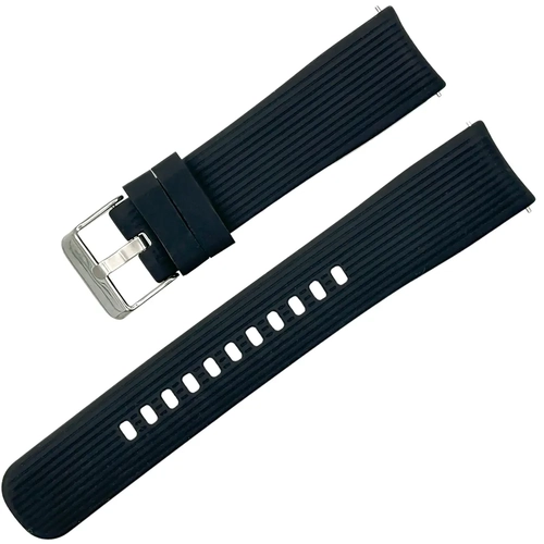 Samsung Galaxy, Active 2 3 Gear Uyumlu A Kalite Saat Kordonu Rubber Silikon 20mm