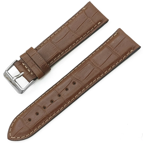 QYマステDororong　0822 ZRC Cowhide Taba Hakiki Deri Saat Kordonu 22mm | Made in France