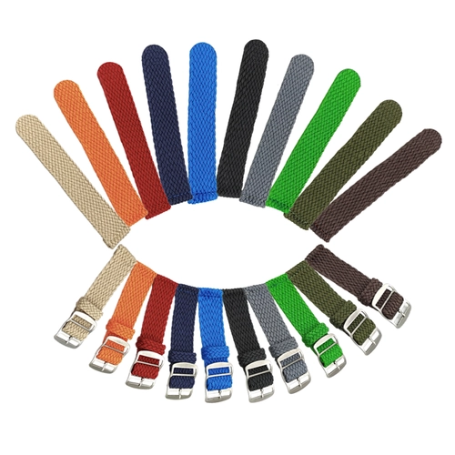 Hasr rg Tekstil Saat Kordonu  22mm   10 Renk Seenei