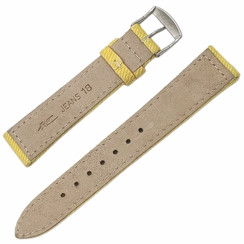 ZRC (Zuccolo Rochet & Cie) Saat Kordonu 18mm Jeans