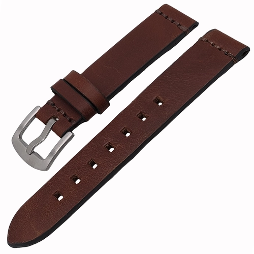 Bandco El Yap�m� Deri Saat Kay��� 20mm Antique Brown