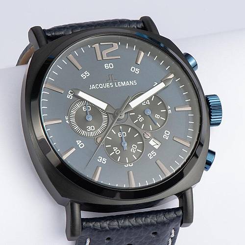 JACQUES LEMANS LUGANO 1-1645R ERKEK KOL SAAT�