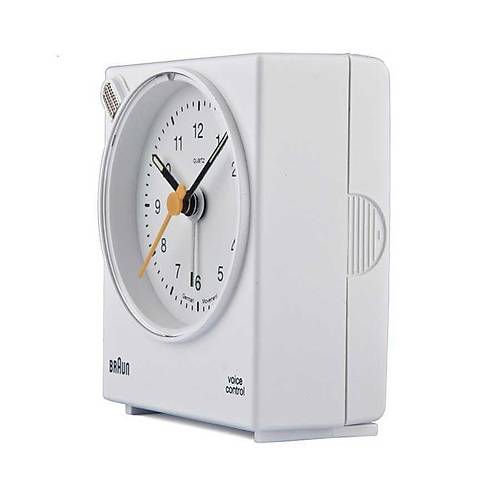 BRAUN BNC004WHWH ALARMLI MASA SAAT BEYAZ SES KONTROL