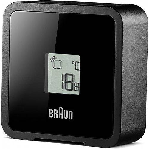 BRAUN BNC013BK-RC HAVA �STASYONLU MASA SAAT� S�YAH