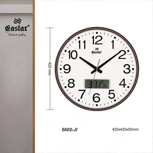 Eastar A5602 JI Duvar Saati Takvim & S�cakl�k