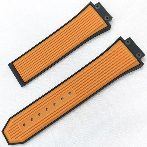 Hublot Sapphire Uyumlu Silikon Saat Kordonu - 22mm Klips