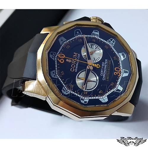 Corum Admiral's Cup Uyumlu Silikon Saat Kordonu 24mm