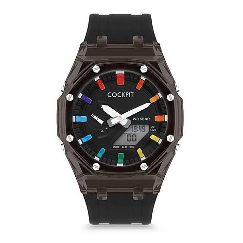 COCKPIT CK-2210BK ERKEK KOL SAAT�