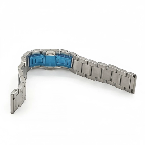 Solid Dolgu �elik Saat Kordonu 20-22-24mm Siyah ve Mat �elik, Kelebek Kilit