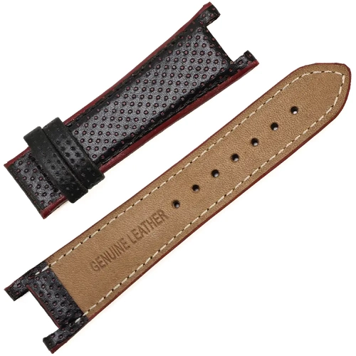 Dugarry - Versace VRSCVE1D01220 Uyumlu �zel Kesim El Yap�m� Deri Saat Kay���