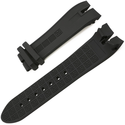 Roger Dubuis Uyumlu Siyah Silikon Saat Kordonu (26mm � Tokas�z)