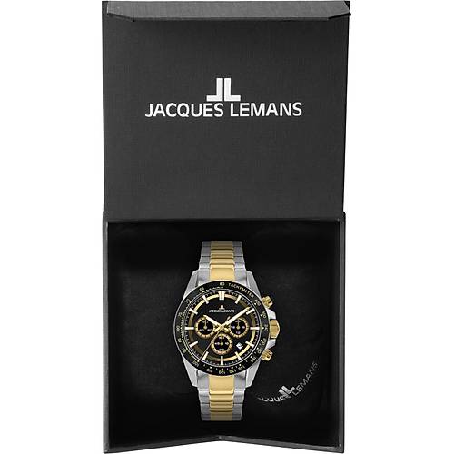 JACQUES LEMANS 1-2207D LIVERPOOL CHRONOGRAPH ERKEK KOL SAAT�
