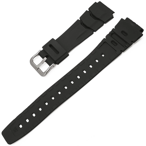 Casio Uyumlu P.U Saat Kordonu (20mm � Siyah)