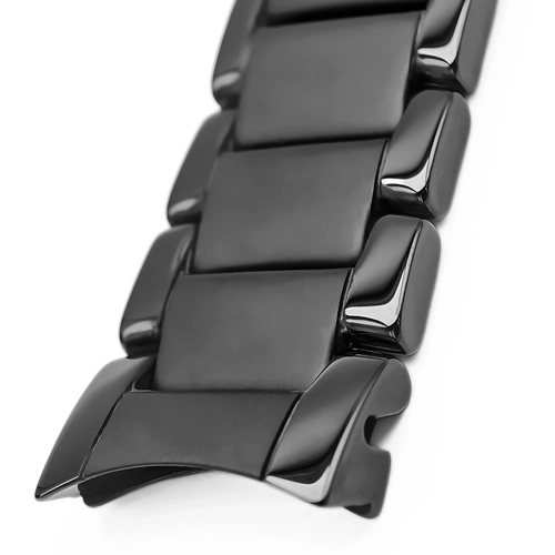 Emporio Armani AR1451 Uyumlu Seramik Saat Kordonu 24mm Siyah