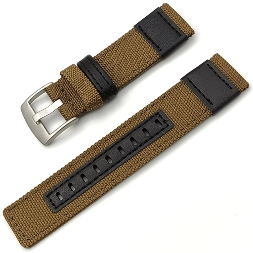 Koton Saat Kordonu 20mm 7 Renk Seenekli Tekstil rg Dokuma Deri Kombin