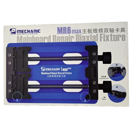 MECHANIC MR6 Max Profesyonel �ift Eksenli (Biaxial) Anakart ve Par�a Tamir Mengenesi