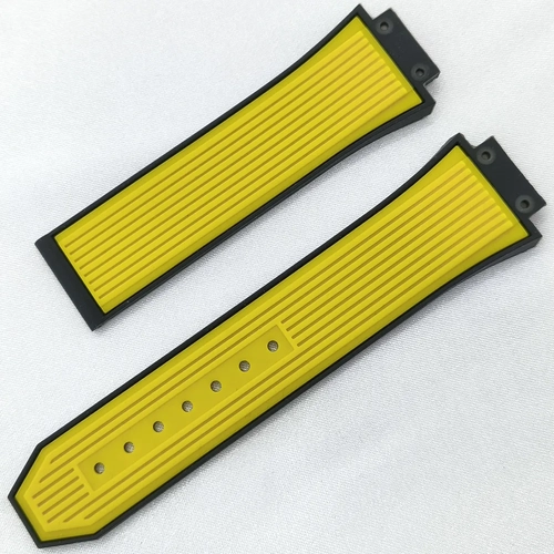 Hublot Sapphire Uyumlu Silikon Saat Kordonu - 22mm Klips