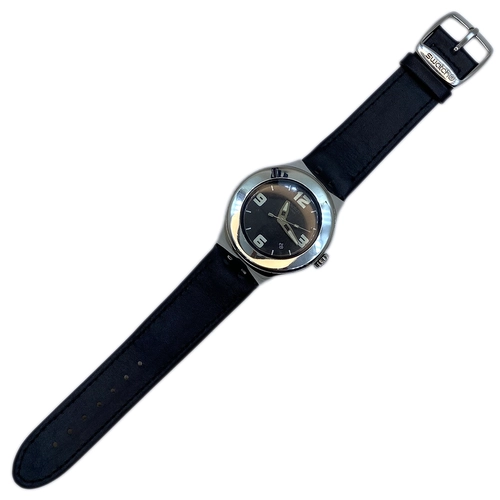 Swatch - YNS400 Hakiki Deri Saat Kay��� | �zel El Yap�m� �retim