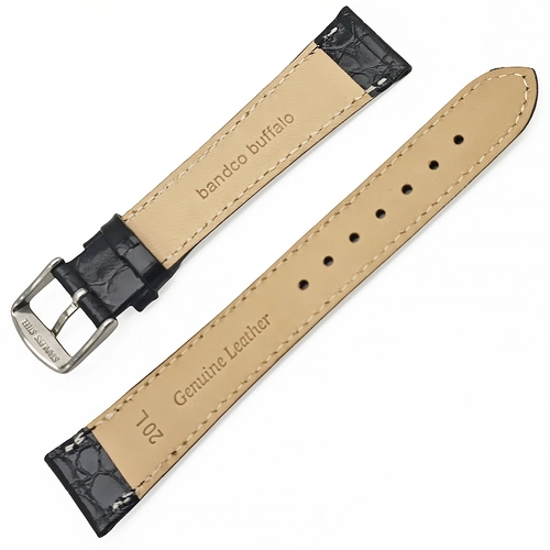 Klasik Hakiki Deri nce Uzun 20x16mm Saat Kay Bandco Buffalo